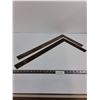 Image 1 : (2) Metal Carpenter's Squares