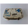 Image 2 : (8) Casters & Vintage First Aid Box