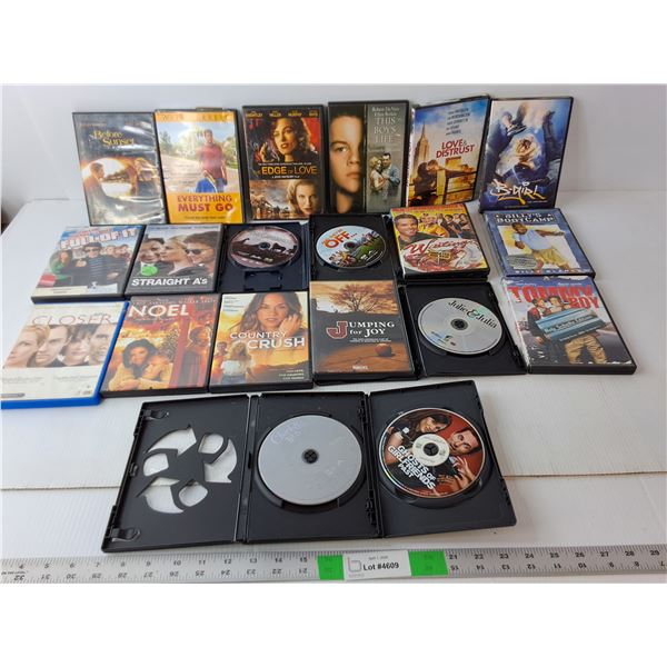 (20) DVDs- This Boy's Life, Tommy Boy, Noel, Misc.