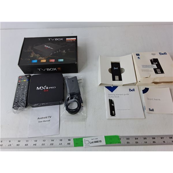 Bell Turbostick, MXQ Pro TV Box