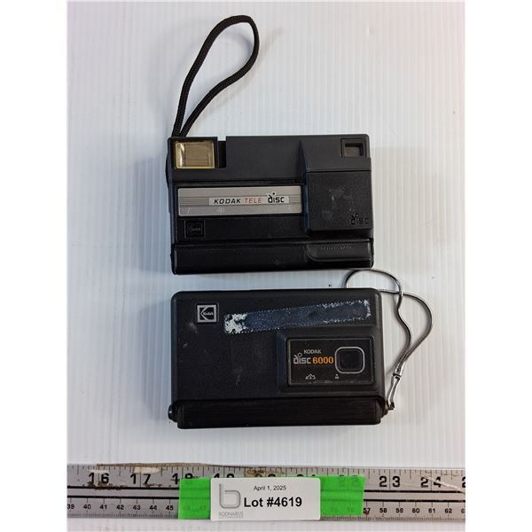 Kodak Disc 6000 and Kodak Tele Disc Cameras