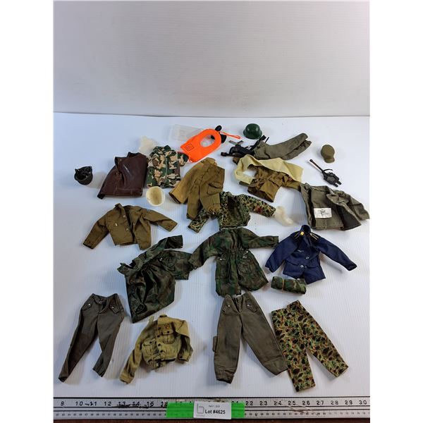 Various GI Joe Toy Uniforms