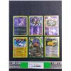 Image 1 : (6) Various Pokemon Trading Cards - Thundurus, Purrloin and Bibarel - Cannot Authenticate