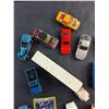 Image 3 : Pokemon Muk Trading Card and Various Die Cast Toy Cars