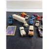 Image 7 : Pokemon Muk Trading Card and Various Die Cast Toy Cars