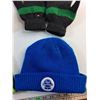 Image 3 : Saskatchewan Roughriders Gloves & Winter Tuques and Pabst Blue Ribbon Winter Hat
