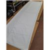Image 3 : (2) Drapes 78" x 82", Square Table Cloth - Some Stains, Co-Axial Cable with 2-Way Splitter