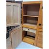 Image 2 : * Hoosier Cabinet - 44" x 27" x 68" - Some Wear as Pictured - CANNOT SHIP