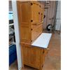 Image 7 : * Hoosier Cabinet - 44" x 27" x 68" - Some Wear as Pictured - CANNOT SHIP