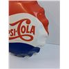 Image 3 : Vintage Pepsi-Cola Bottle Cap Metal Sign - 22.5" Diameter
