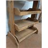 Image 5 : * Jack Daniel's Wood Display Shelving Unit - 80" x 20.5"  x 16" - CANNOT SHIP