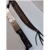 Image 2 : Gavilan De Incolma Colombia Machete Knife w/Leather Sheath -21" Total Length