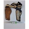 Image 1 : Kids Leather & Metal Costume Gun Holster