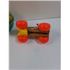 Image 3 : (2) Vintage Fisher Price Toys: Jalopy & Roly Poly Chime Ball