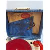 Image 4 : Vintage Monarch Crank Record Player & Capital Records Record - Works