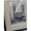 Image 2 : Notre Dame of Montreal, Canada Print of Edward J. Chevy in Frame - 8" x 10"