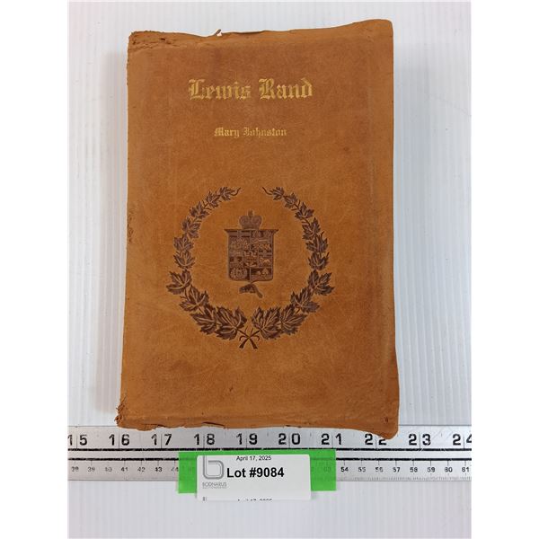 Lewis Rand by Mary Johnston - Vintage Book