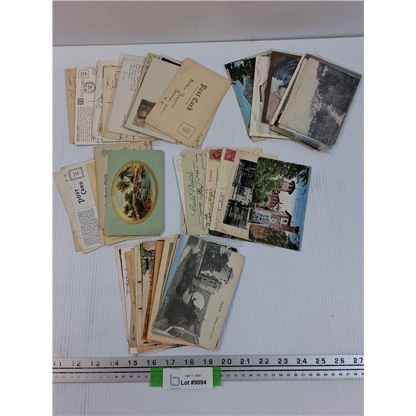 (78) Vintage Postcards - Assorted