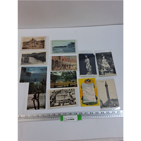 (12) Vintage Postcards - Assorted