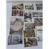 Image 2 : (21) Vintage Postcards in Black & White - Assorted