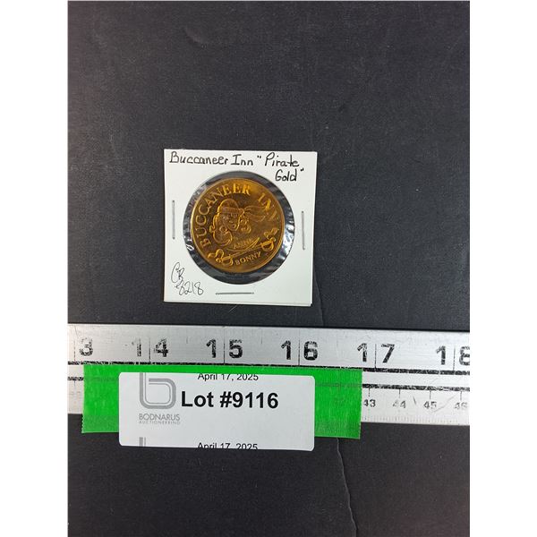 Buccaneer Inn "Pirate Gold Coin" - Novelty