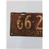 Image 2 : Saskatchewan License Plate - 1934