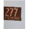 Image 3 : Saskatchewan License Plate - 1934