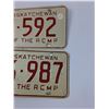 Image 3 : (2) Saskatchewan License Plates: 1973