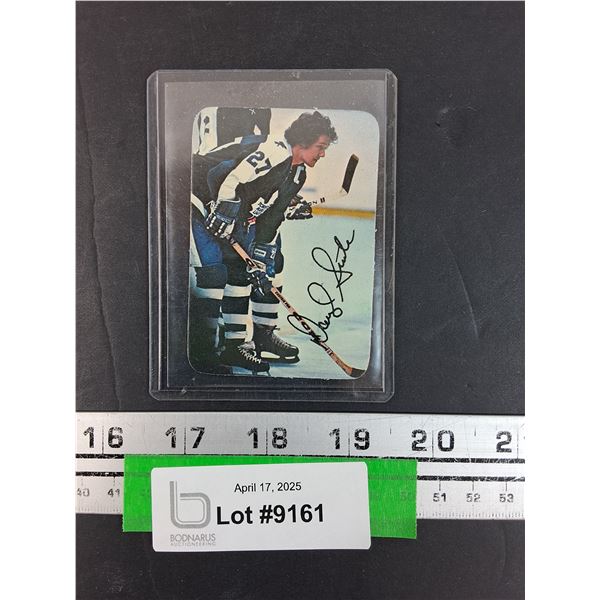 Darryl Sittler 1976 Topps Chewing Gum Hockey Card - Cannot Authenticate