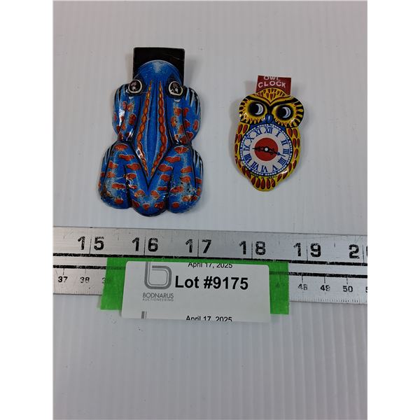 (2) Vintage Tin Snapping Toys/Noisemakers