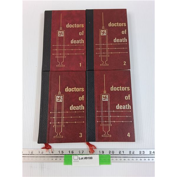 (4) Doctors of Death Nazi Book Set - 1976