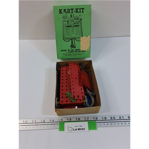 Vintage Buid-It Kart Kit in Original Box - As Is