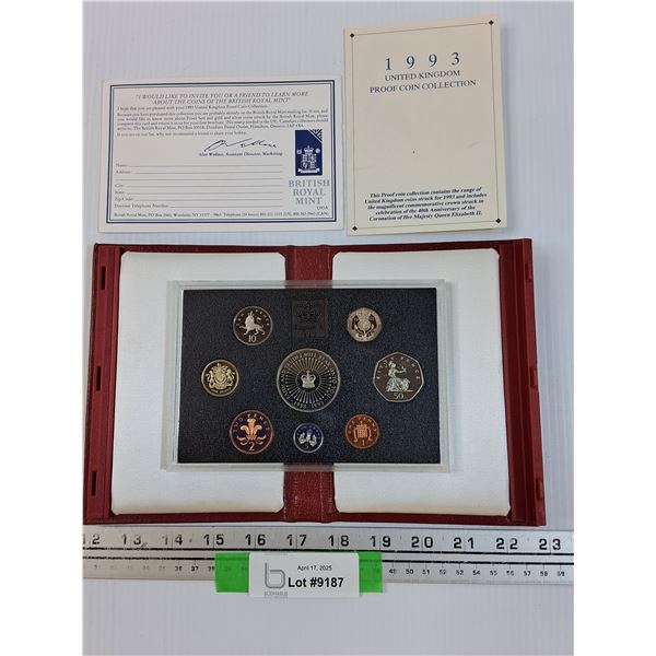British Royal Mint Coin Collection - 1993 Edition