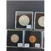 Image 4 : (5) Canadian Coin Collection: 1939, 1963, 1938, 1963, 1924