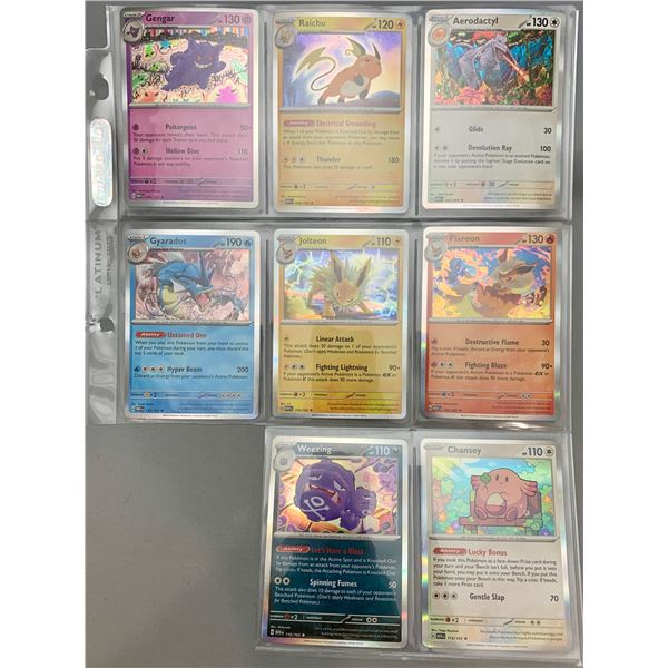 (8) Holograph Holo Pokemon Cards - CANNOT Guarantee Authenticity - Appears Unplayed