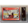 Image 3 : Patrick Roy 1991 Score #75 Graded Hockey Trading Card & NHL COA 5" x 7" Photo
