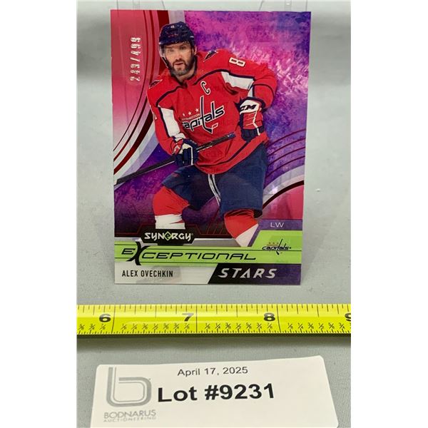 Alex Ovechkin Upper Deck Synergy #249/499 Clear Cut Hockey Card