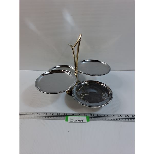 MCM Four-Tiered Dessert Serving Tray