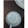 Image 3 : (3) Fire King Hostess Set in Delphite Blue (Tea Cup & Saucer Set)