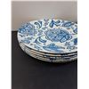 Image 2 : (10) Melmac Style Filigree Dinner Plates Set