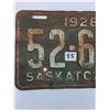 Image 2 : Saskatchewan License Plate - 1928