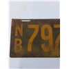 Image 2 : New Brunswick License Plate - 1920
