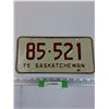 Image 1 : Saskatchewan License Plate - 1975
