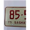 Image 2 : Saskatchewan License Plate - 1975