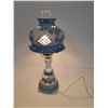 Image 2 : Vintage Hurricane Lamp - Works - 17" x 8"
