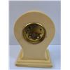 Image 3 : French Ivory Mantle Wind-Up Clock - Works