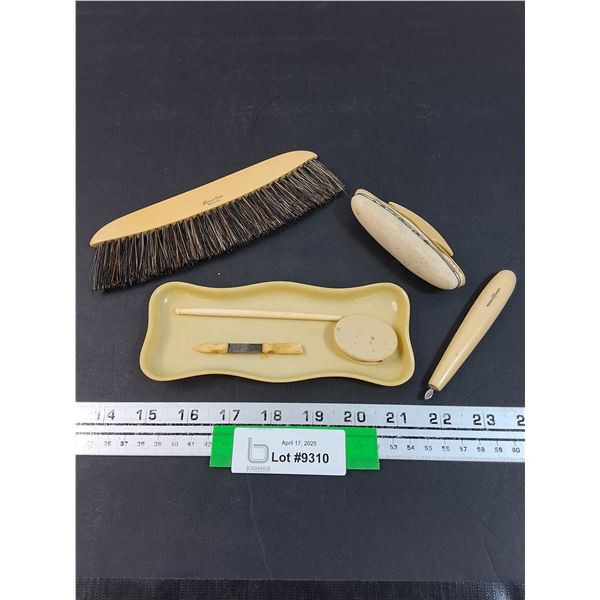 French Ivory Vintage Vanity Set