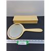 Image 1 : French Ivory Vintage Mirror & Storage Box