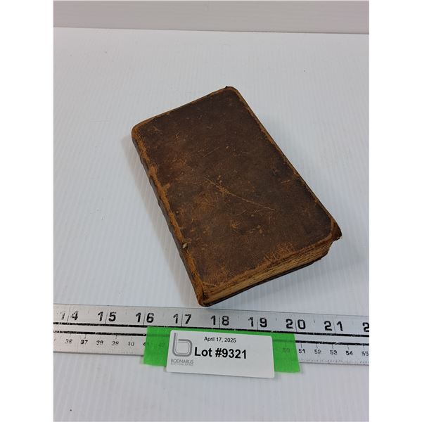 Gaelic Bible - Dated 1839 - Hardcover Book