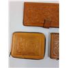 Image 2 : (3) Leather Tooled Wallets